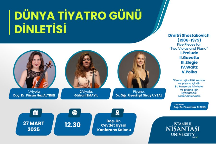 WORLD THEATRE DAY RECITAL