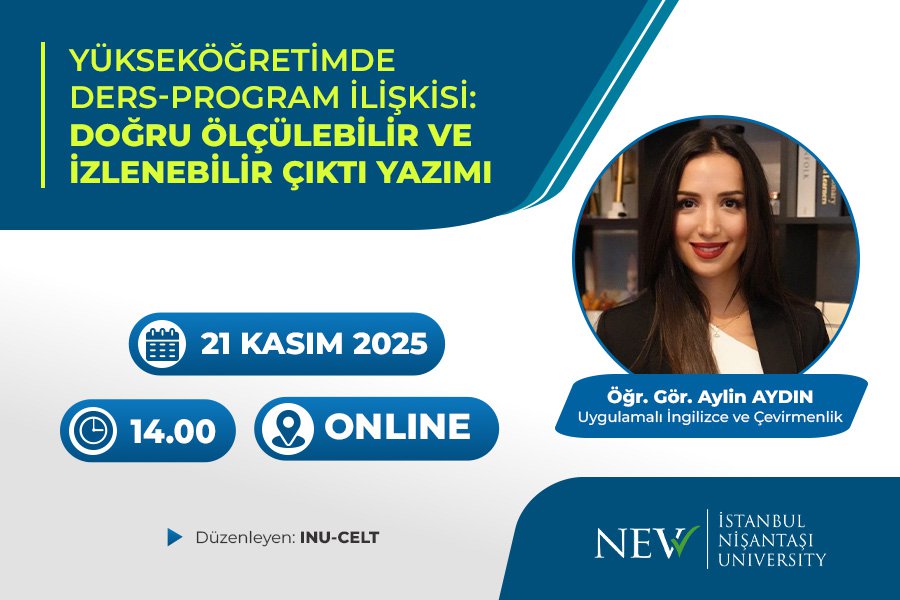 Yükseköğretimde Ders-Program İlişkisi: Doğru Ölçülebilir ve İzlenebilir Çıktı Yazımı